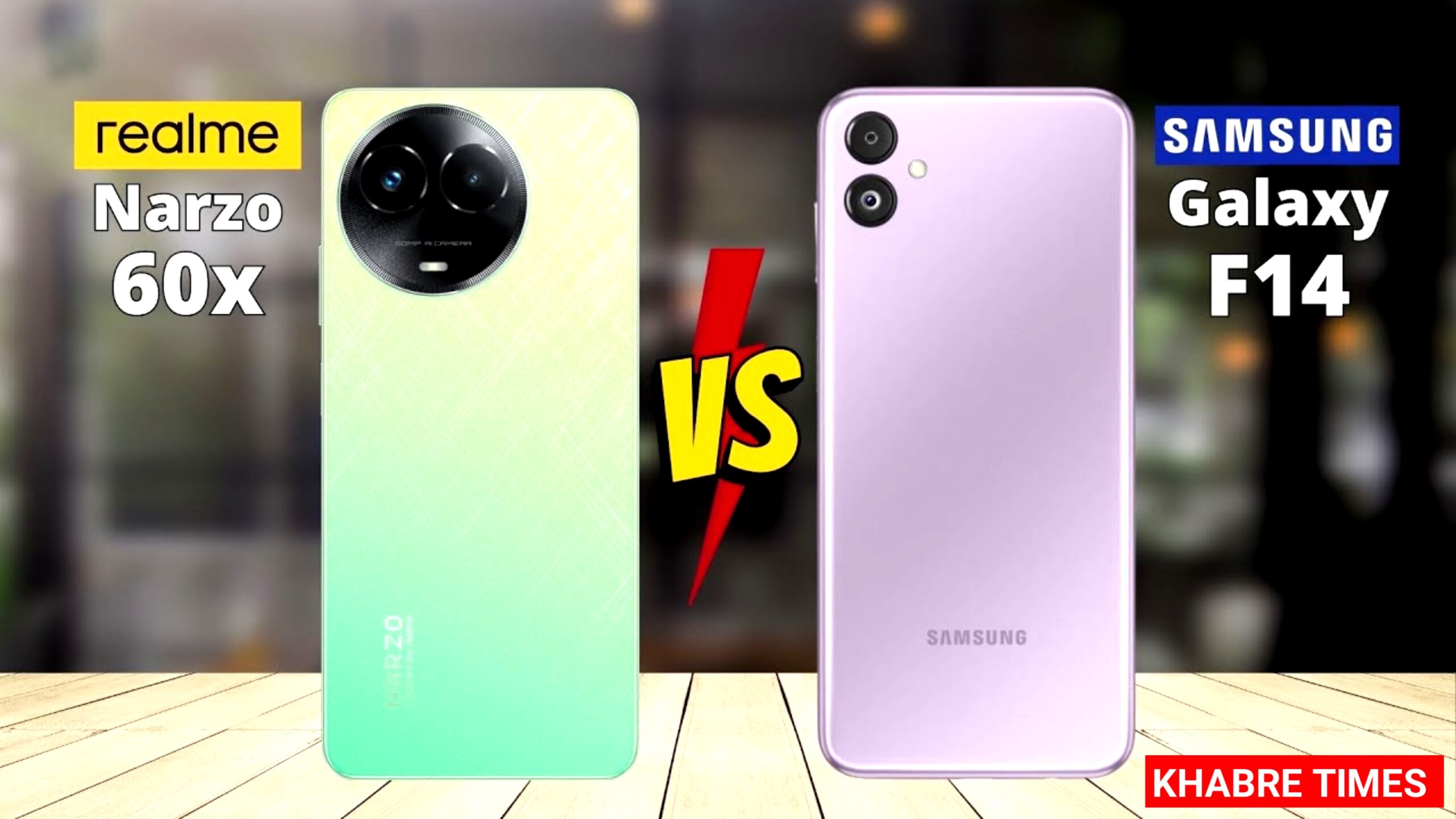 Realme Narzo 60x Vs Samsung Galaxy F14